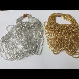 Vintage decorative (one dozen) necklace/beards